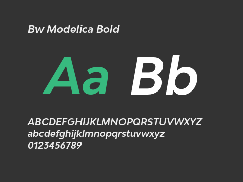 Bw Modelica Bold