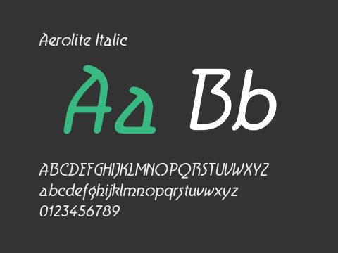 Aerolite Italic