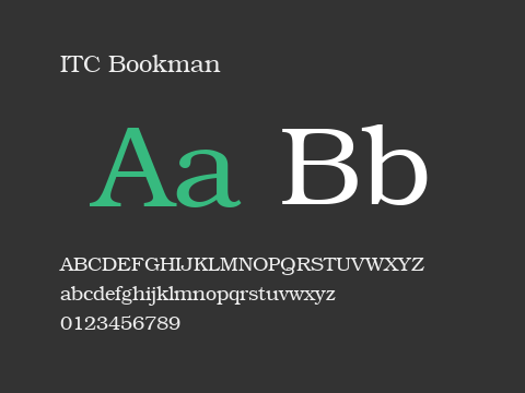 ITC Bookman