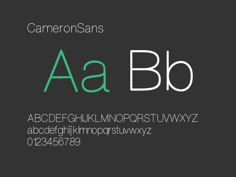 CameronSans