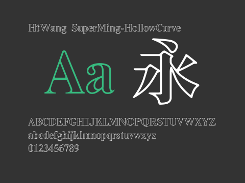 HtWang SuperMing-HollowCurve