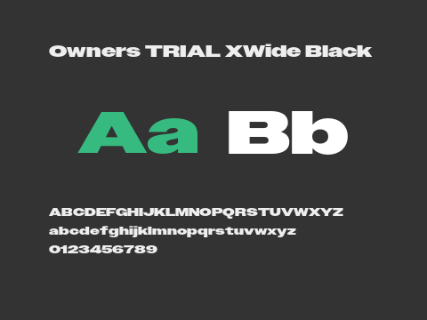 Owners TRIAL XWide Black