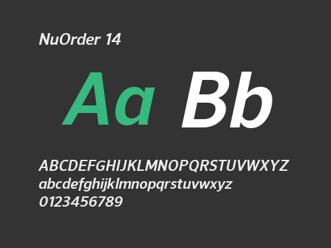 NuOrder 14