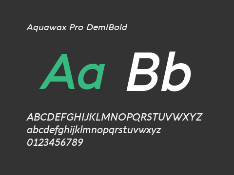 Aquawax Pro DemiBold