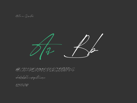 Hallimun Signature