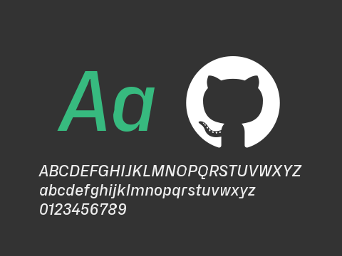 Hubot-Sans Medium Semi Italic