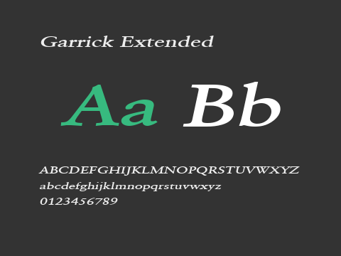 Garrick Extended