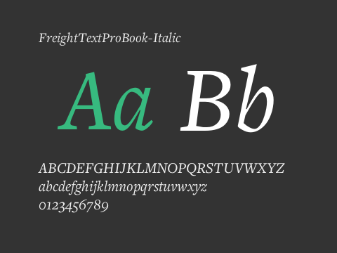 FreightTextProBook-Italic