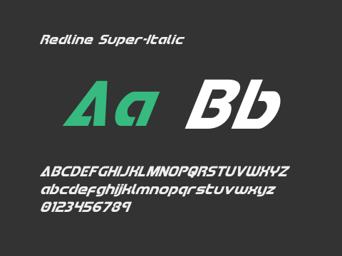 Redline Super-Italic