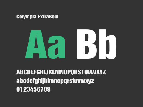 Colympia ExtraBold