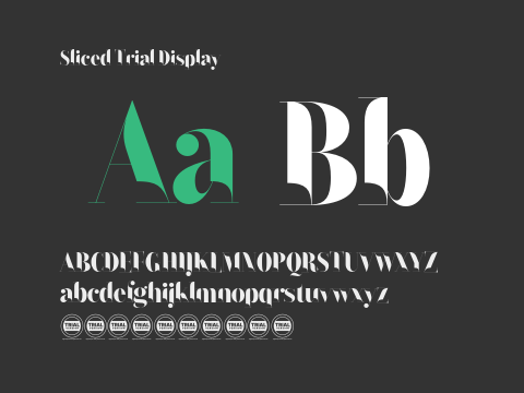 Sliced Trial Display