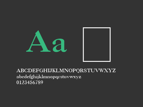 Caslon Three SSi