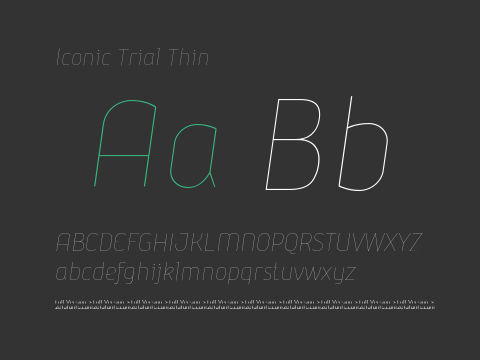 Iconic Trial Thin