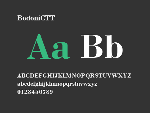 BodoniCTT