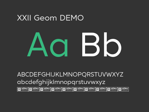 XXII Geom DEMO