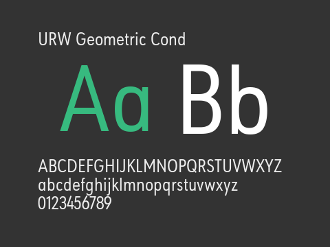 URW Geometric Cond