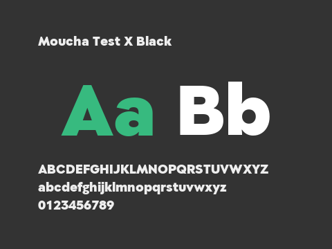 Moucha Test X Black