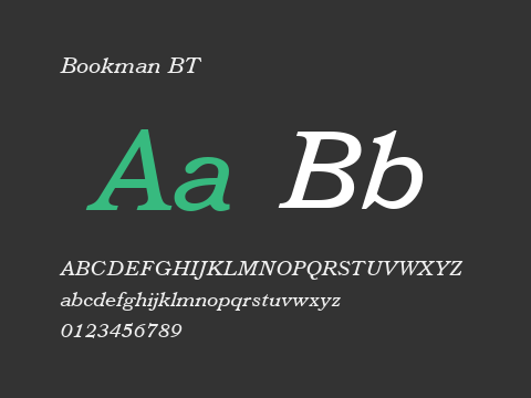 Bookman BT