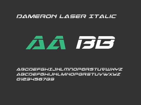 Dameron Laser Italic