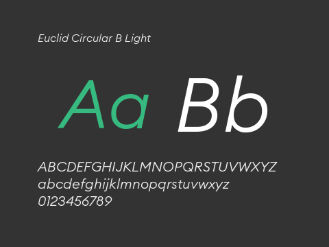 Euclid Circular B Light