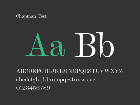 Chapman Test