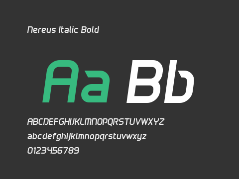 Nereus Italic Bold