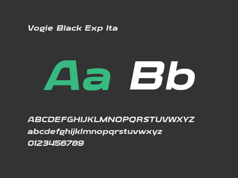 Vogie Black Exp Ita