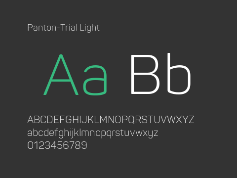 Panton-Trial Light