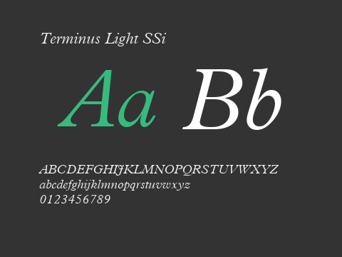 Terminus Light SSi