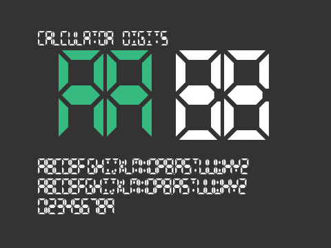 Calculator Digits