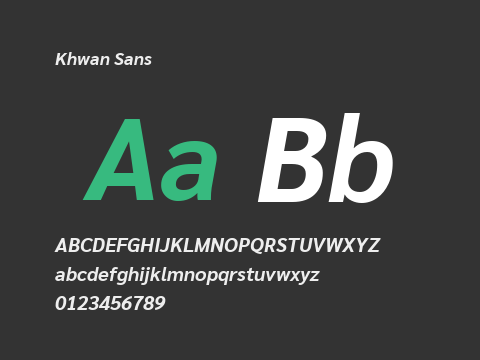 Khwan Sans