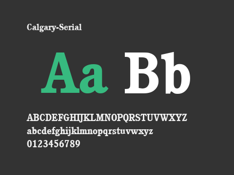 Calgary-Serial