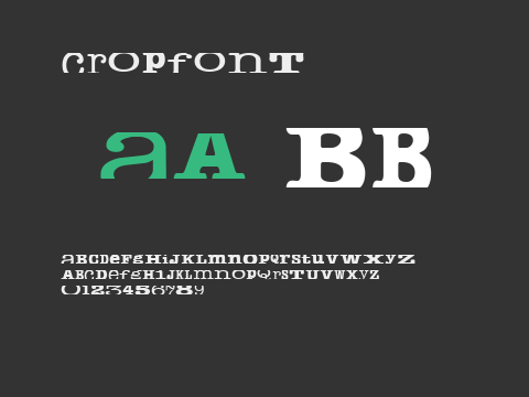 cropfont