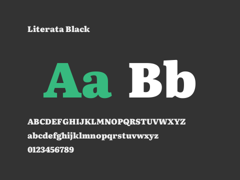 Literata Black