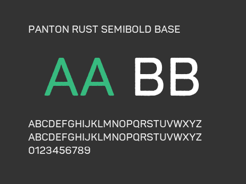 Panton Rust SemiBold Base