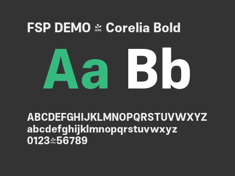 FSP DEMO - Corelia Bold