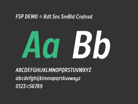 FSP DEMO - Rdt Sns SmBld Cndnsd