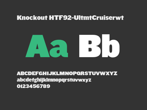 Knockout HTF92-UltmtCruiserwt