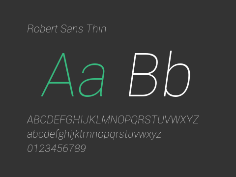 Robert Sans Thin