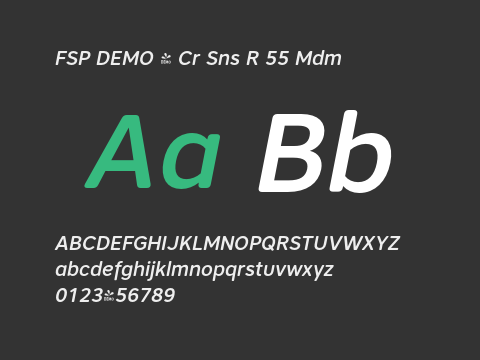 FSP DEMO - Cr Sns R 55 Mdm