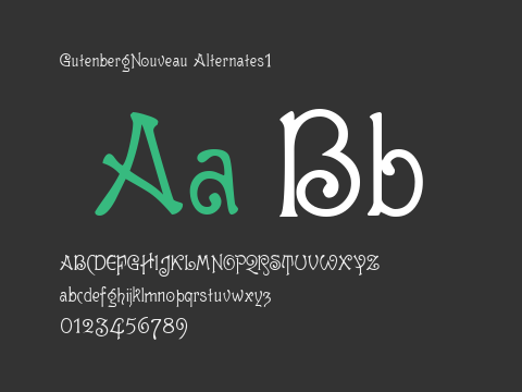 GutenbergNouveau Alternates1