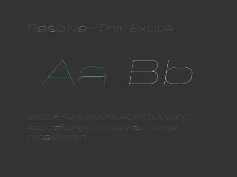 Resolve-ThinExtIta