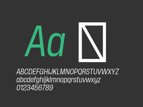 Herokid Italic Narrow