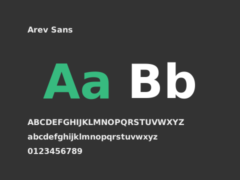 Arev Sans