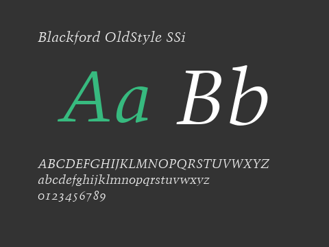 Blackford OldStyle SSi