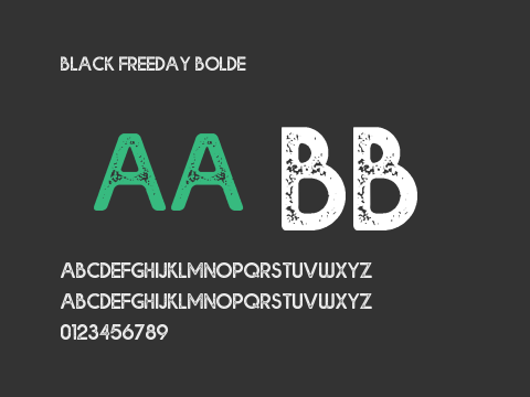 Black Freeday Bolde