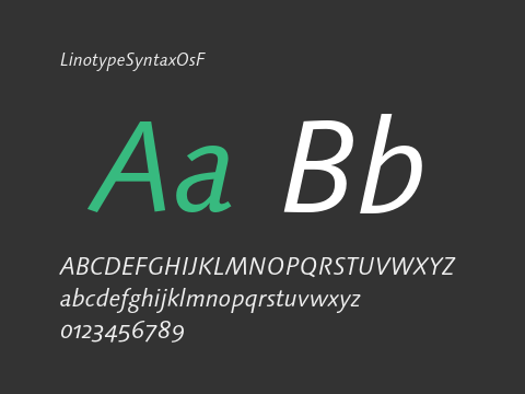 LinotypeSyntaxOsF