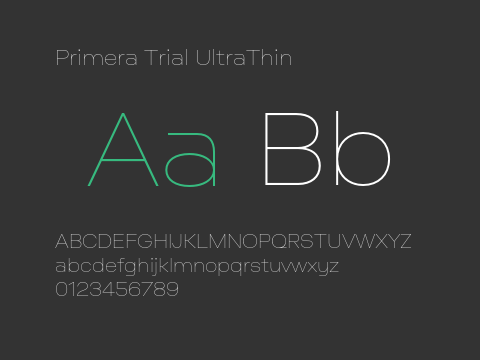 Primera Trial UltraThin