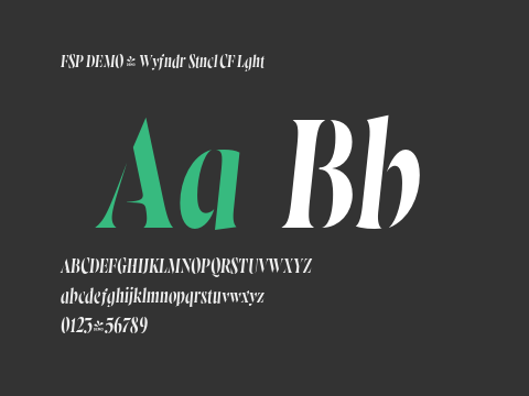 FSP DEMO - Wyfndr Stncl CF Lght