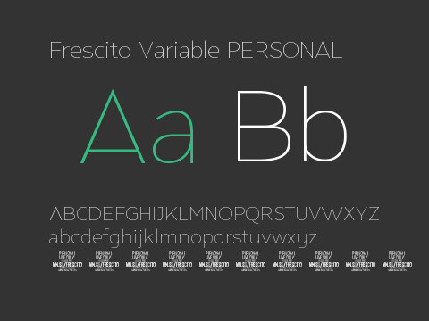 Frescito Variable PERSONAL